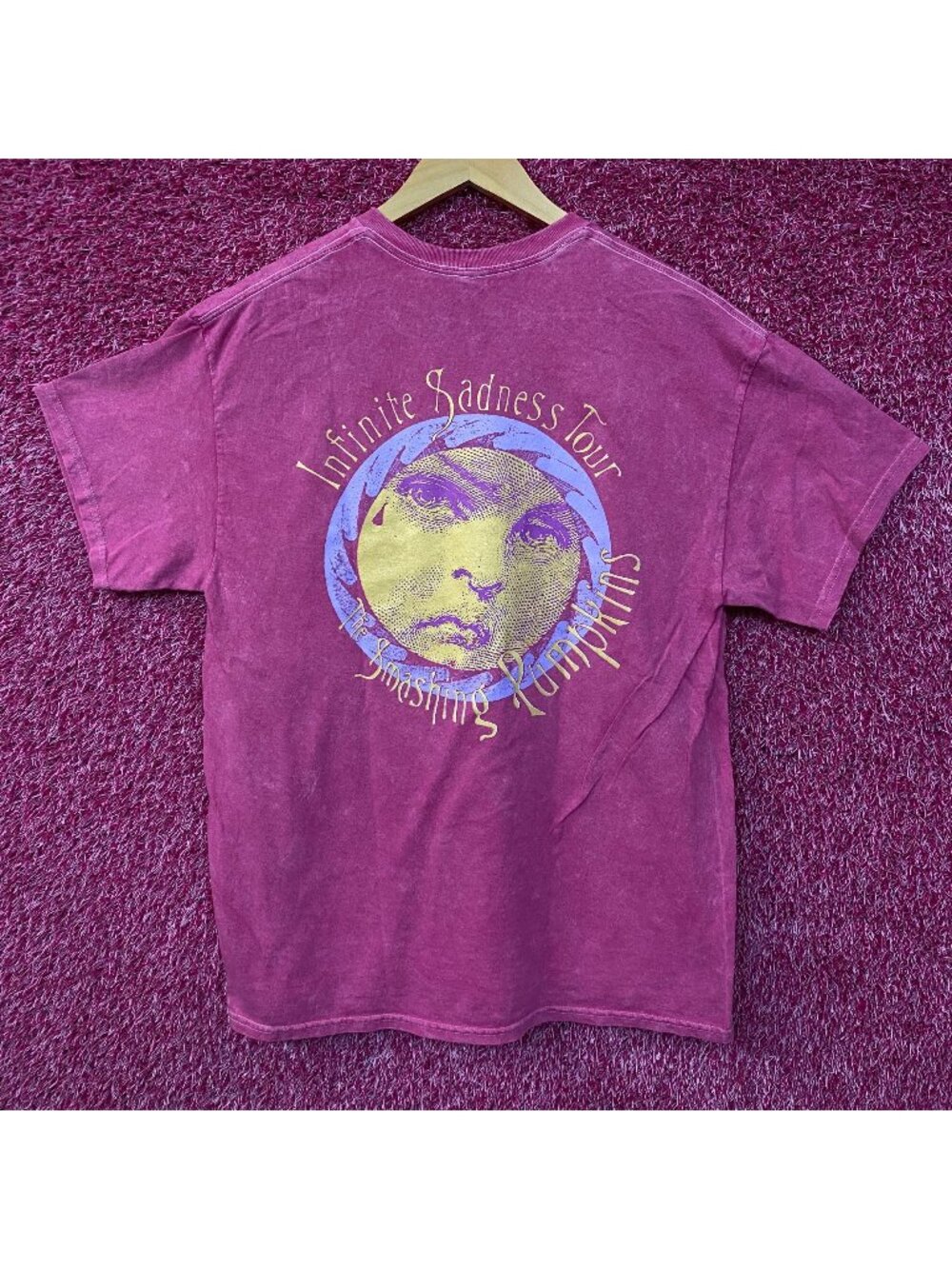 Smashing Pumpkins "Infinite Sadness Tour" Rock Band T-Shirt Large